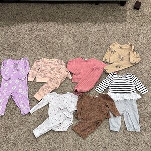 Toddler Girl Fall/Winter Outifts 12-18 Months